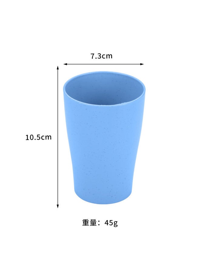 Wheat Cup, Nordic Style Household Anti-fall Portable Cup, Plastic Hot Water Cup, Dormitory Toothbrushing Cup, Manufacturer