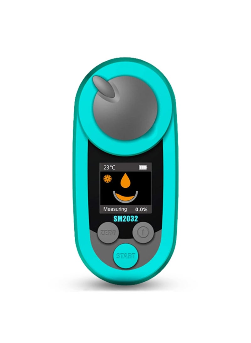 Digital Refractometer Brix Sugar Meter, Range 0-32% ±0.2% Range High-Precision Fruit Meter with Automatic Temperature Compensation, Color LCD Display, IP65 Water and Dust Proof, Zero Degree Correction - Image 1