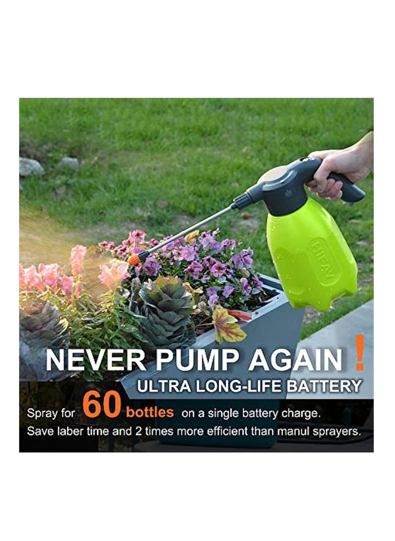 Generic - PRO Electric Spray Bottle 2L, Garden Sprayer,Power Sprayer,Rechargeable Spray Bottle, Automatic Mister，Portable Sprayer, Handheld Sprayer,Watering Plants for Indoor & Outdoor - Image 1