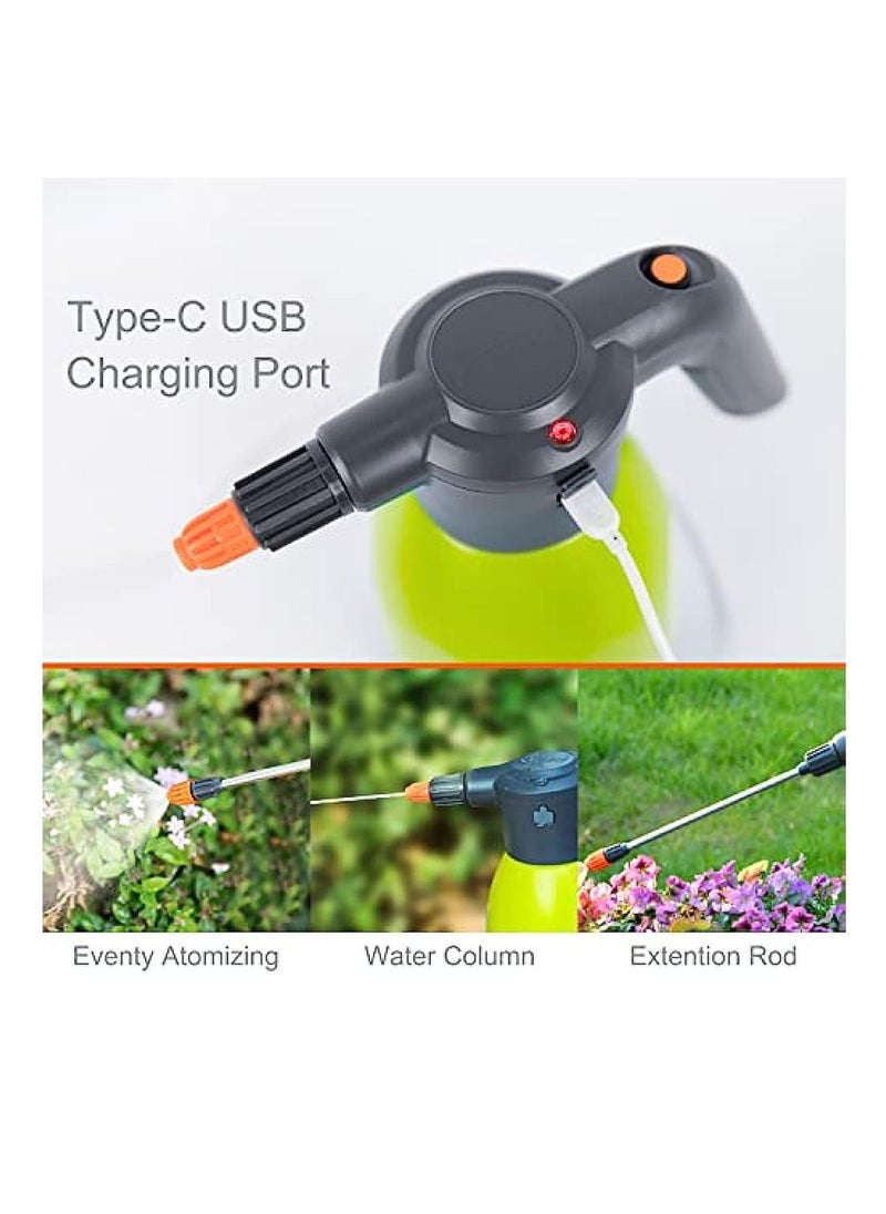 Generic - PRO Electric Spray Bottle 2L, Garden Sprayer,Power Sprayer,Rechargeable Spray Bottle, Automatic Mister，Portable Sprayer, Handheld Sprayer,Watering Plants for Indoor & Outdoor - Image 1