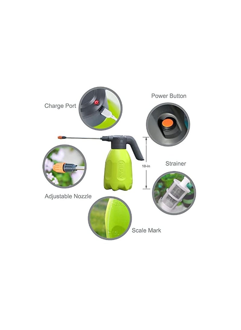 Generic - PRO Electric Spray Bottle 2L, Garden Sprayer,Power Sprayer,Rechargeable Spray Bottle, Automatic Mister，Portable Sprayer, Handheld Sprayer,Watering Plants for Indoor & Outdoor - Image 1