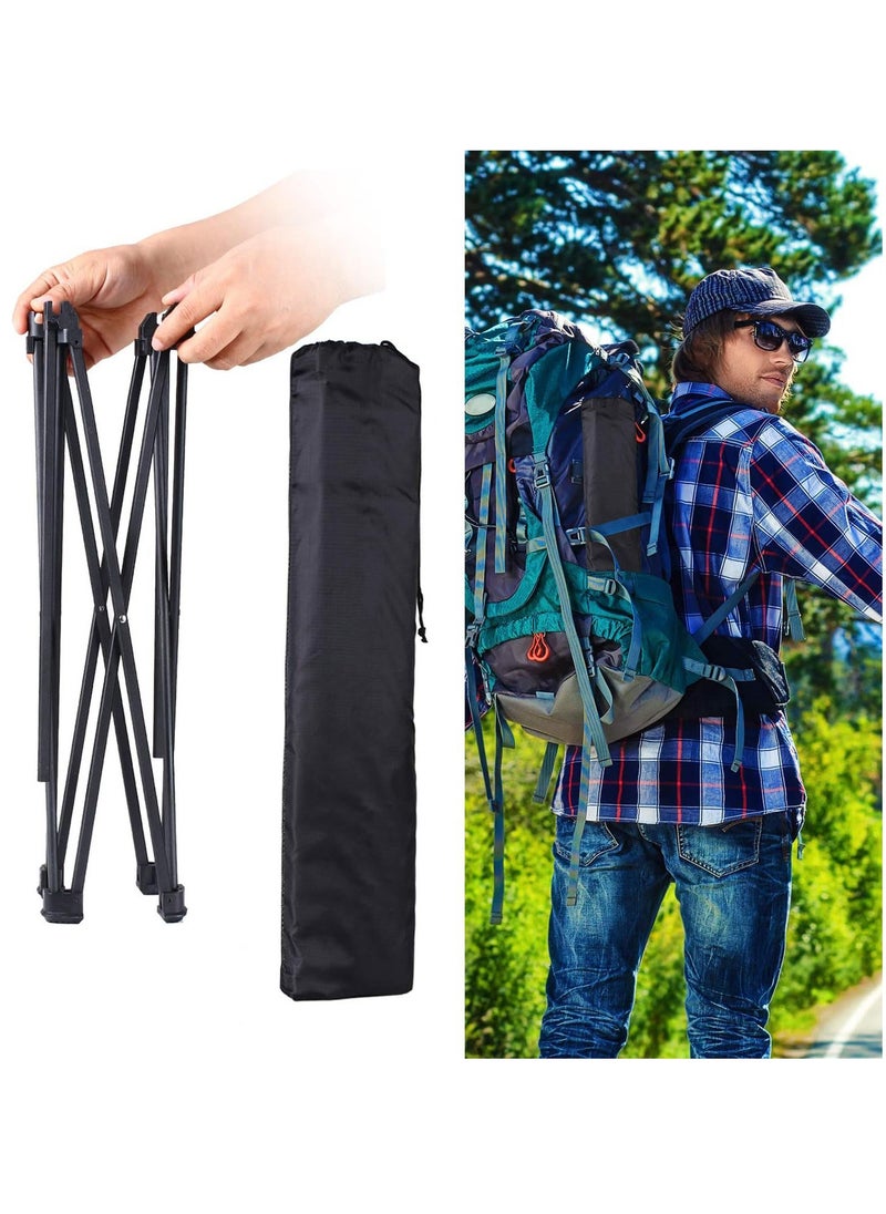 FLYROAD Portable Camping Table, Ultralight Folding Table with Aluminum Table Top and Carry Bag, Easy to Carry, Ideal for Outdoor, Camping, Picnic, Cooking, Beach, Hiking, Fishing 68 X 46 X 40cm  - Image 4