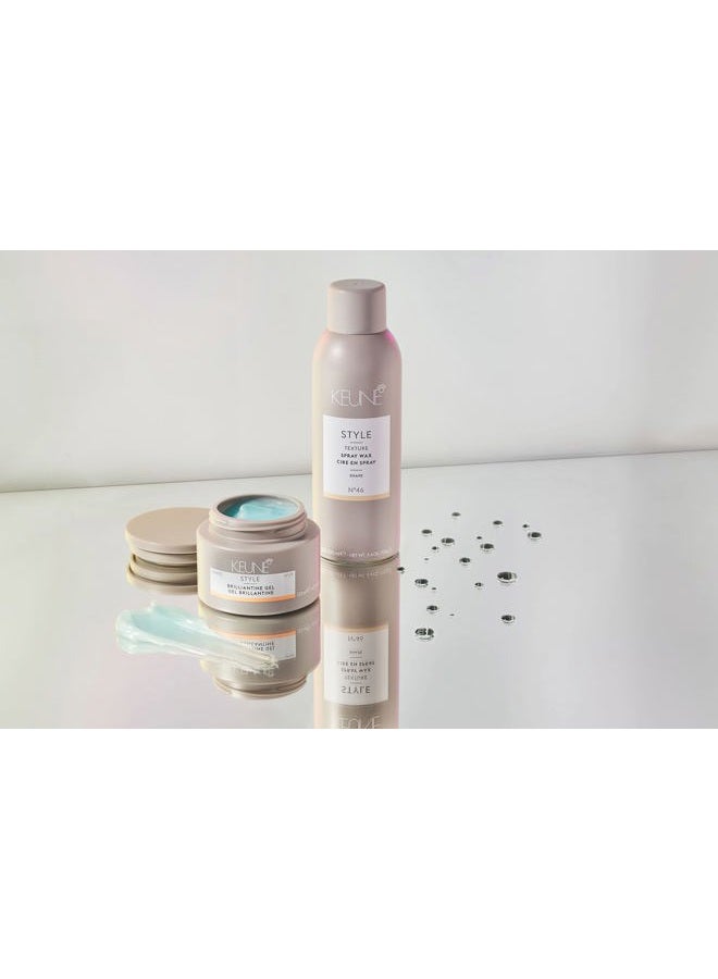 Keune سبراي شمع كيون لتنسيق الشعر وثباته، قوام قابل للبناء ولمعان طبيعي، 6.1 أونصة سائلة - Image 3
