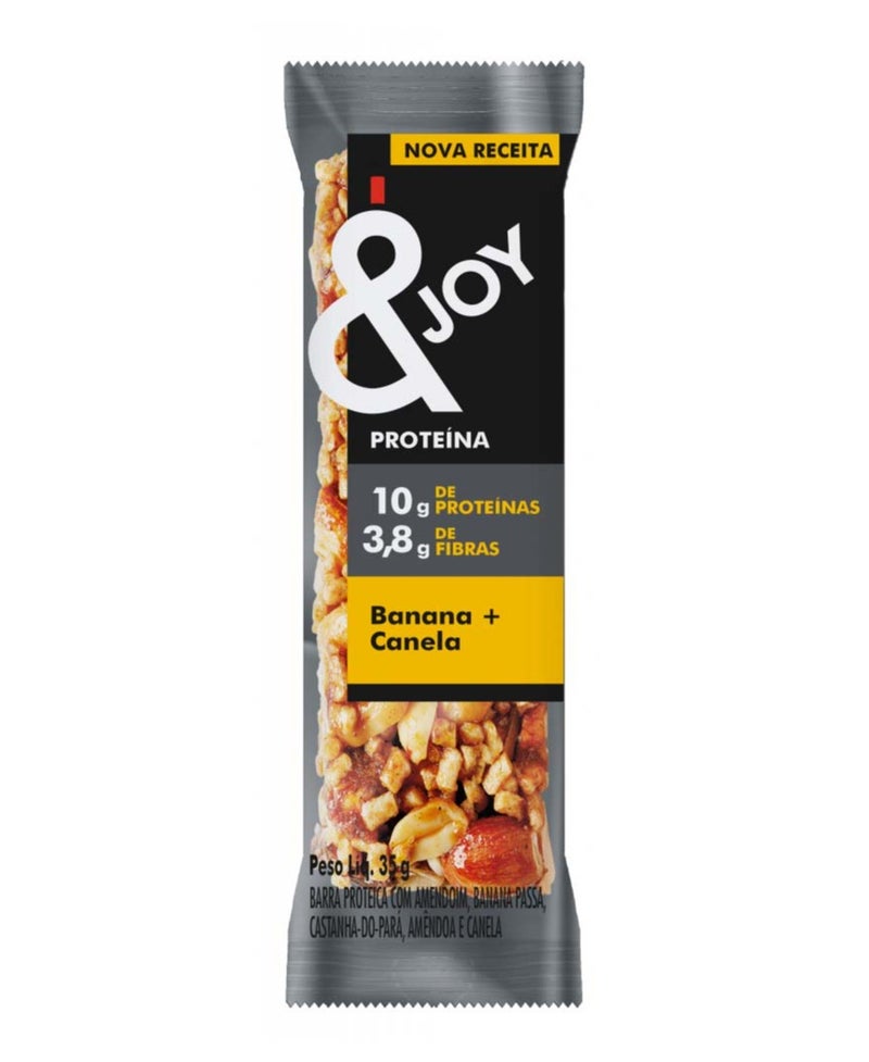 Enjoy Snacks Nuts Bar Protein Zero Sugar Banana and Cinnamon (Pack of 12) - Image 3