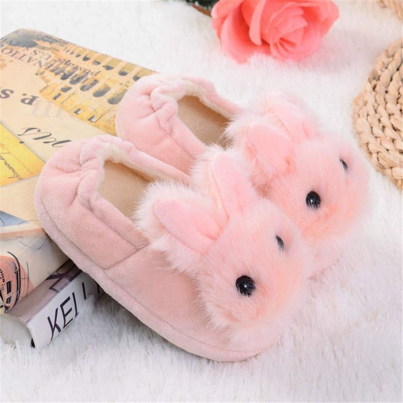 Csfry Toddler Girls' Bunny Premium Soft Plush Slipper US5-6 - Image 2