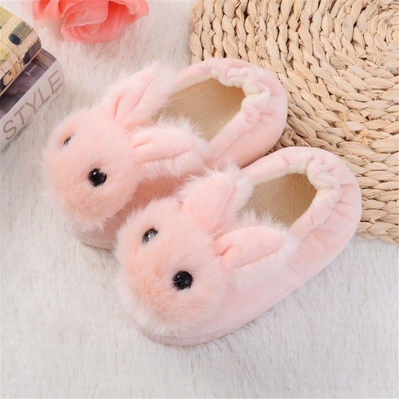 Csfry Toddler Girls' Bunny Premium Soft Plush Slipper US5-6 - Image 3