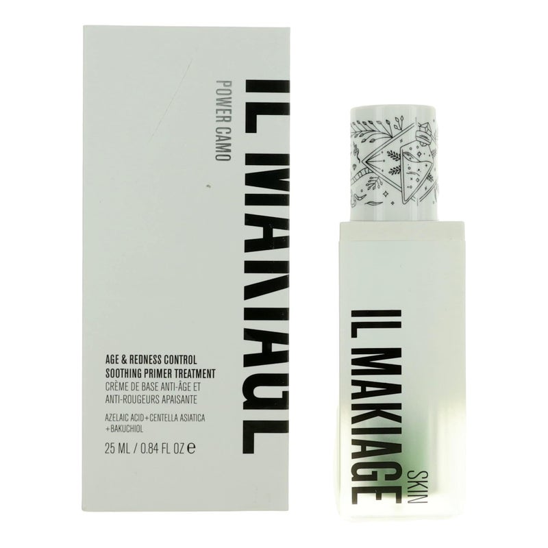 Il Makiage Power Camo Redness Defense - Age & Redness Control Soothing Primer: Green Tinted Makeup Primer that evens out skin tone and preps for makeup, enhancing your natural beauty.