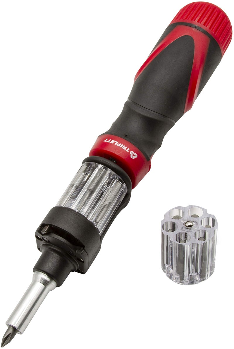 Triplett TPALX Professional Autoloader 12in1 MultiBit Ratcheting Screwdriver
