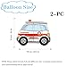 Yeodong Rescue Vehicle Balloons Ambulances Balloon Car Foil Balloons Children Gifts Birthday Balloons Doctors Party Favor Gift Supplies Birthday Party Rescue Theme Party Decoration 2 Pieces - Image 4