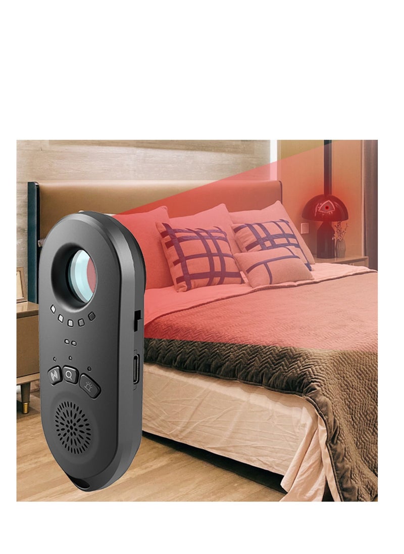 Generic - Anti Spy Detector, Bug Detector ,Hidden Camera Detectors ,GPS Detector Signal Scanner Device Detector for GPS Tracker Listening Device Camera Finder (Black) - Image 1