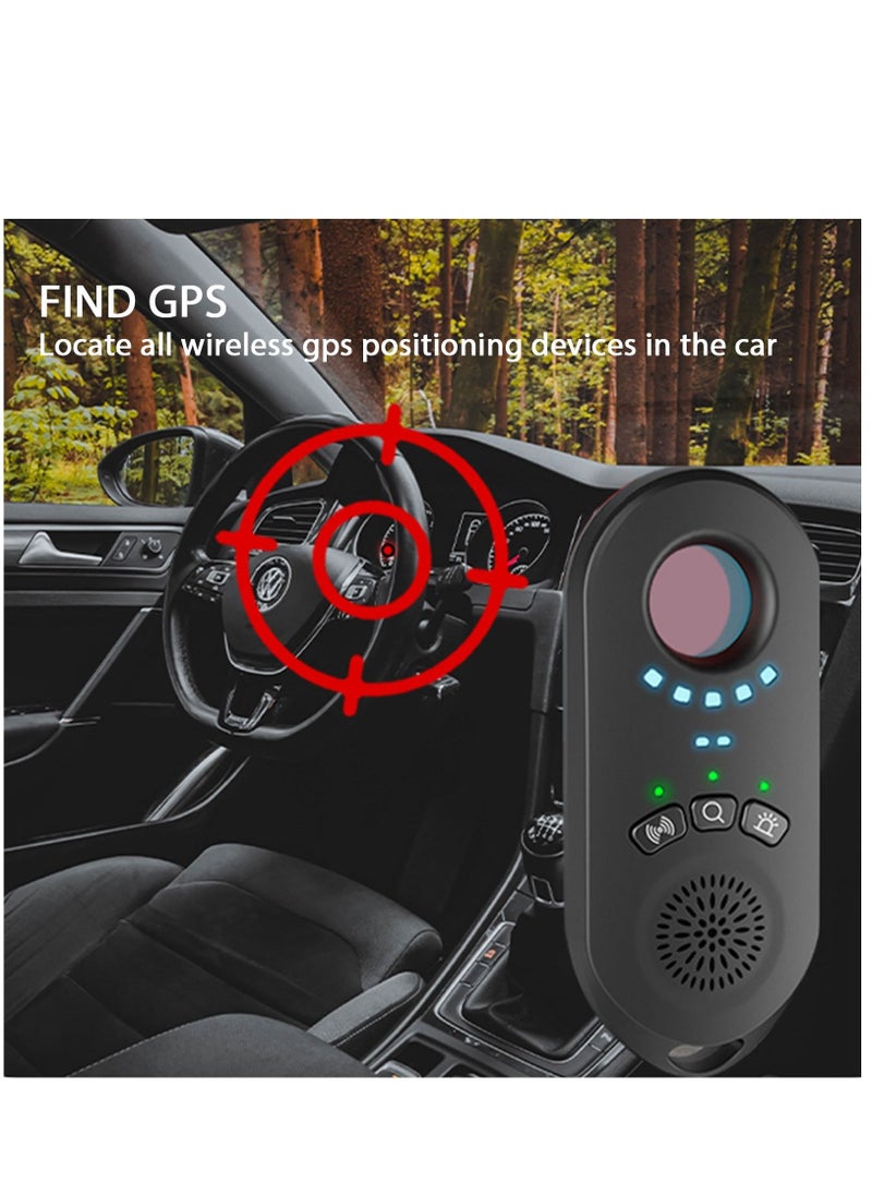Generic - Anti Spy Detector, Bug Detector ,Hidden Camera Detectors ,GPS Detector Signal Scanner Device Detector for GPS Tracker Listening Device Camera Finder (Black) - Image 1