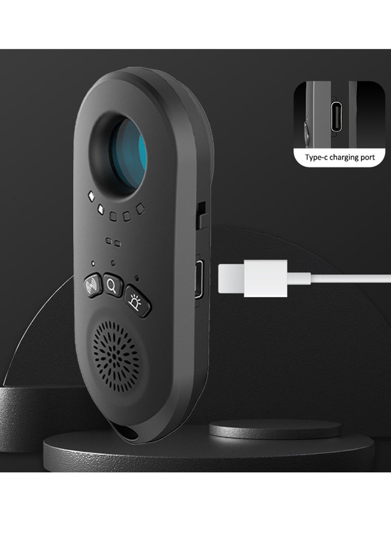 Generic - Anti Spy Detector, Bug Detector ,Hidden Camera Detectors ,GPS Detector Signal Scanner Device Detector for GPS Tracker Listening Device Camera Finder (Black) - Image 1