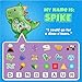 Vango BIZYBOO The Original Seek Find Plush Hidden Object Search Problem Solving Educational Matching Game for Kids 2 and Up Spike - Image 3