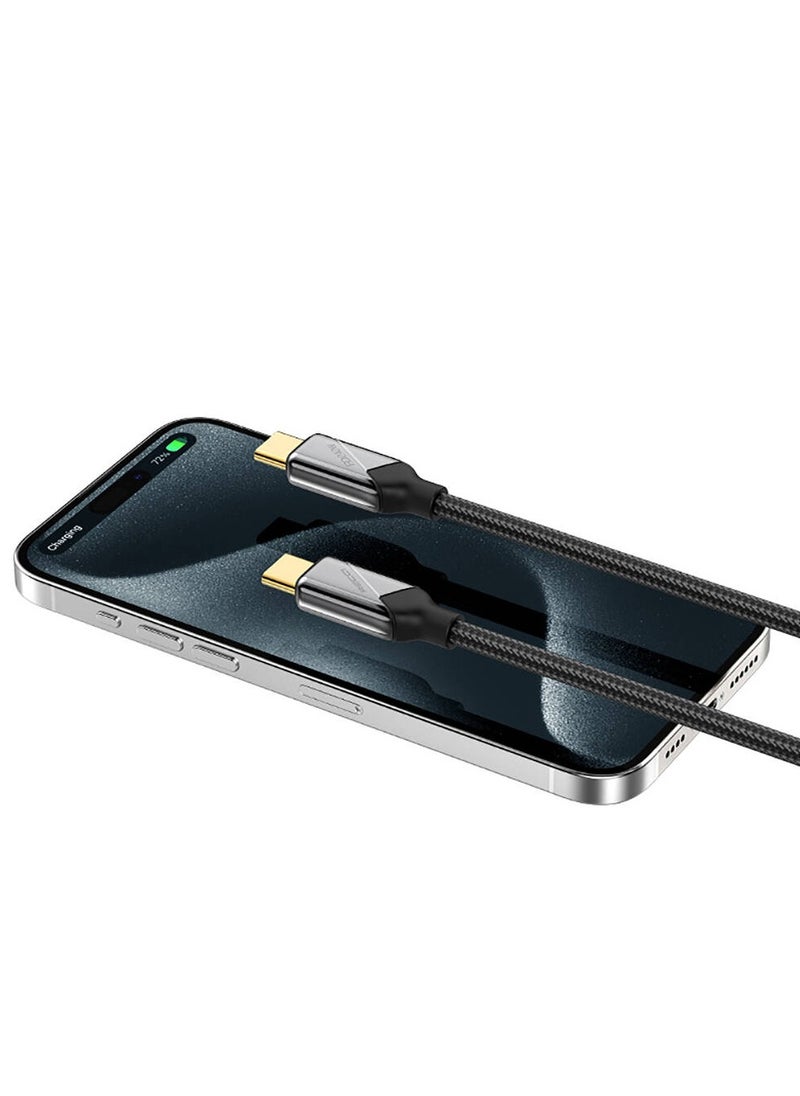 Ritchie RS18CC Travel Series Type-C to Type-C PD 240W Fast Data Charging and 1.5m Charging Cable