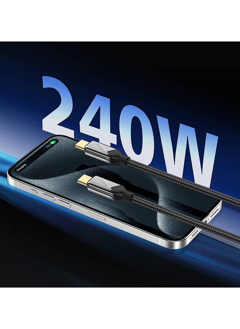 Ritchie RS18CC Travel Series Type-C to Type-C PD 240W Fast Data Charging and 1.5m Charging Cable