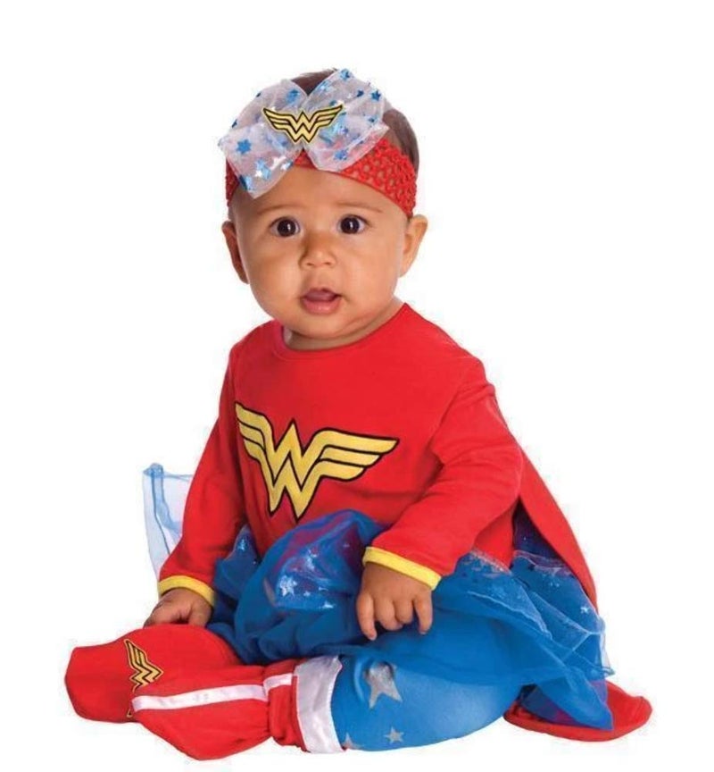 Rubies Baby Girls DC Comics Wonder Woman Costume for Themed Parties and Halloween Wonder Woman 06 Months US