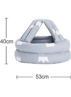 Snowie Soft Baby Safety Helmet With Adjustable Size Baby Learn To Walk Or Run Soft Safety Helmet Infant Anti Fall Anti Collisionfor Baby Months~5 Years Old (Multi Colour 1)  - Image 3