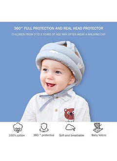 Snowie Soft Baby Safety Helmet With Adjustable Size Baby Learn To Walk Or Run Soft Safety Helmet Infant Anti Fall Anti Collisionfor Baby Months~5 Years Old (Multi Colour 1)  - Image 4