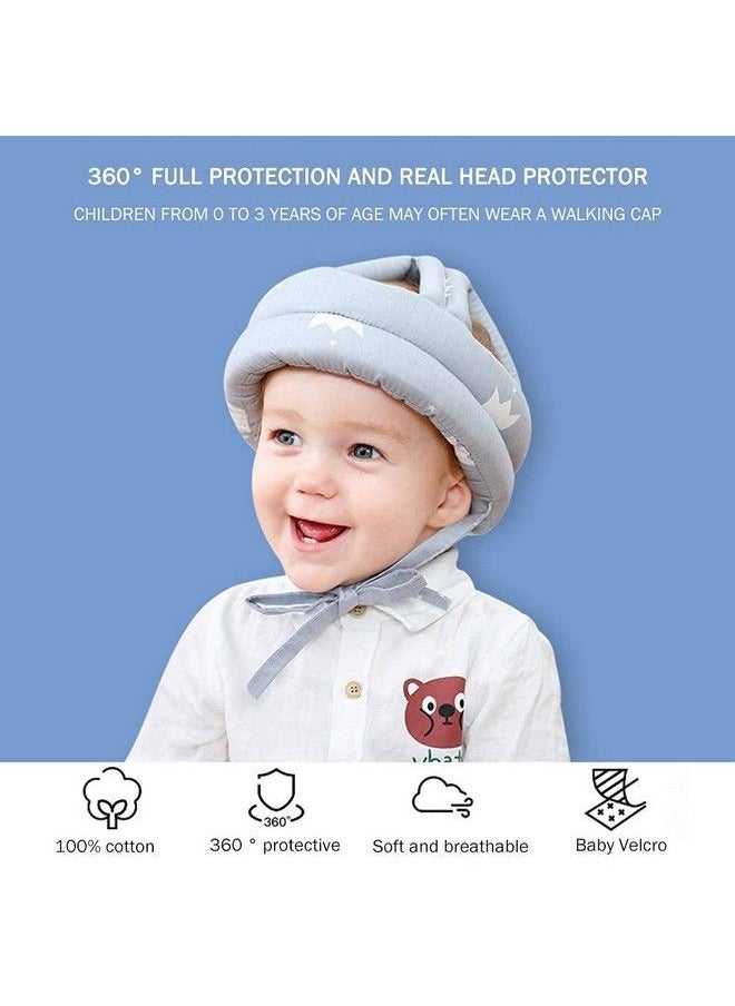 Snowie Soft - Baby Safety Helmet With Adjustable Size Baby Learn To Walk Or Run Soft Safety Helmet Infant Anti Fall Anti Collisionfor Baby Months~5 Years Old (Multi Colour 1) - Image 1