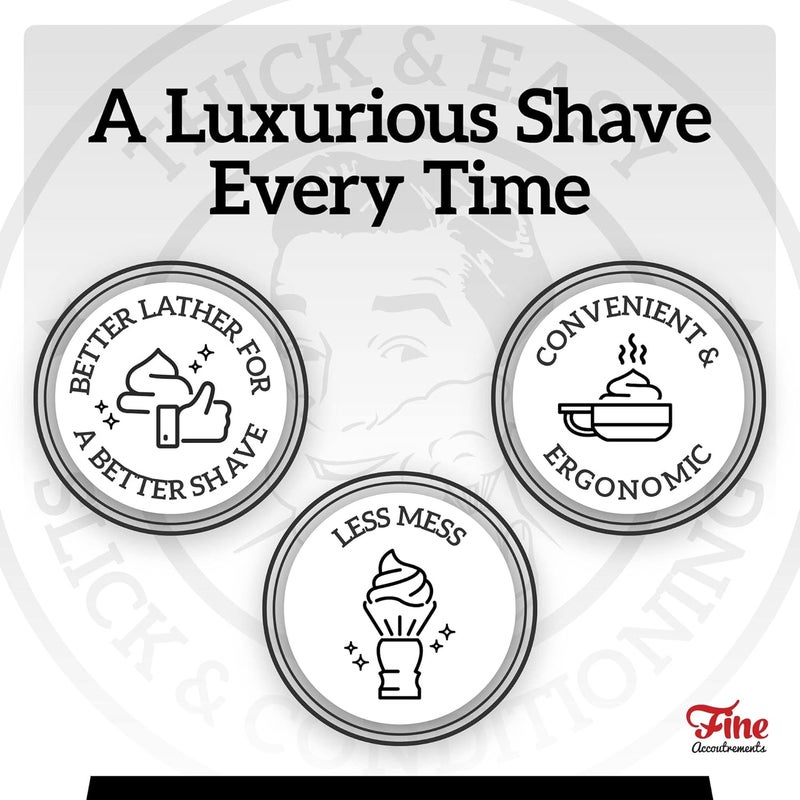 Fine ﻿Mr Lather Bowl, ﻿Gentleman's Ceramic Shaving Cream Bowl, Aerating Ribbed ﻿Texture, Brush Holder, Wall Mount Hole, Dark Color for Visual Contrast, Premium Stoneware Construction (Red) - Image 2