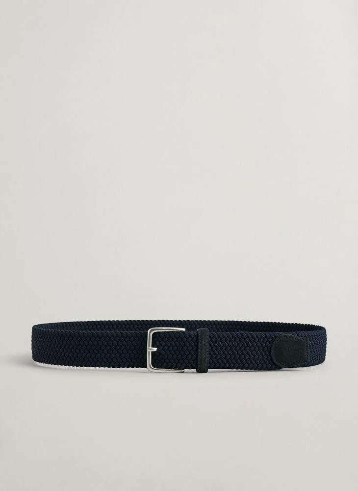 غانت Gant Braided Elastic Belt- Blue