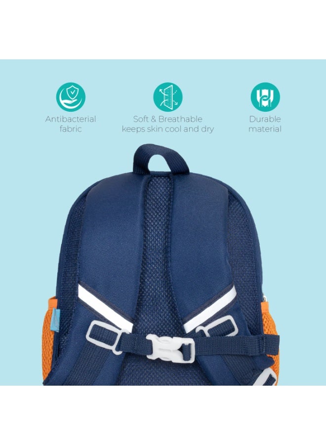 Moon Preschool Backpack for Kids(Ages 3–6) – Fun 3D Design, Comfortable Padded Straps, Lightweight,Waterproof, Perfect for Lunch & Snacks,Travel, Toddler Boys & Girls-Lion - Image 5