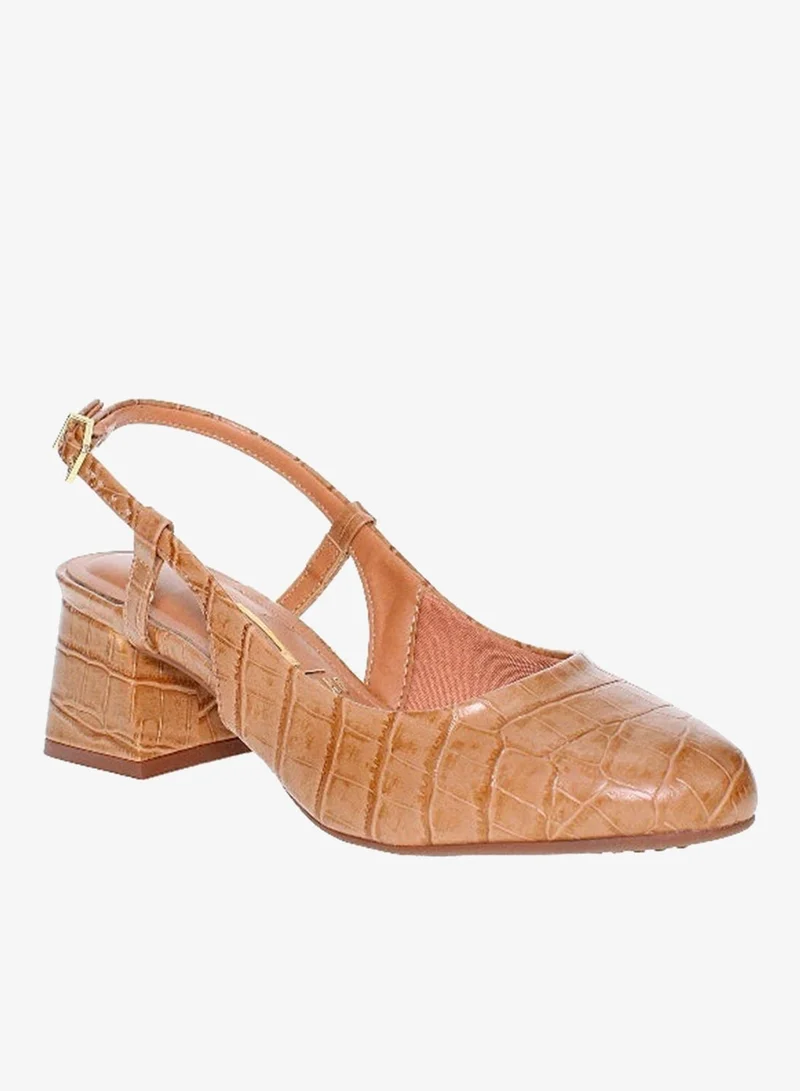 VIZZANO Brown Mid Heels Shoes for Women – Classic Mid Heel Pumps for Girls & Ladies Office Wear for Women | Best Price UAE
