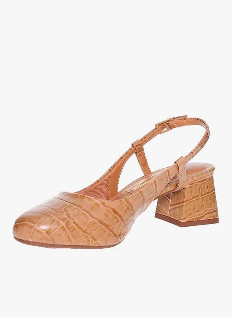 VIZZANO Brown Mid Heels Shoes for Women – Classic Mid Heel Pumps for Girls & Ladies Office Wear for Women | Best Price UAE