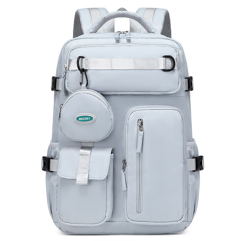 Cross-Border Computer Backpack, Universal Business Travel Large Capacity Multi-Functional Waterproof Wet-Dry Separation Student School Bag