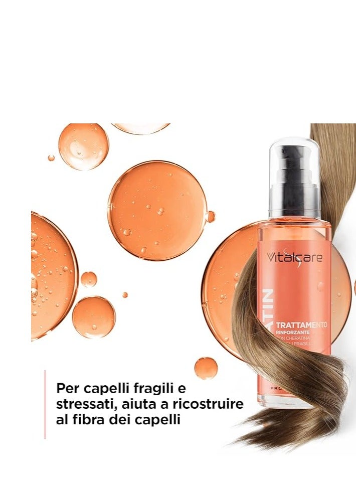 فيتالكير زيت فيتال كير لتقوية الشعر بالكيراتين 100 مل - Image 3