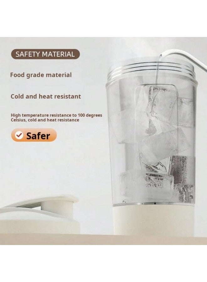 Travel Curry Travel Curry - Electric Protein Shake Mixer Blender, Gym Shaker Bottle - USB C Chargeable, Multifunctional Shaker Cup for Protein Shake, BPA Free, Made with Food Grade Material, 100% Leakproof - 400ml  - Image 4
