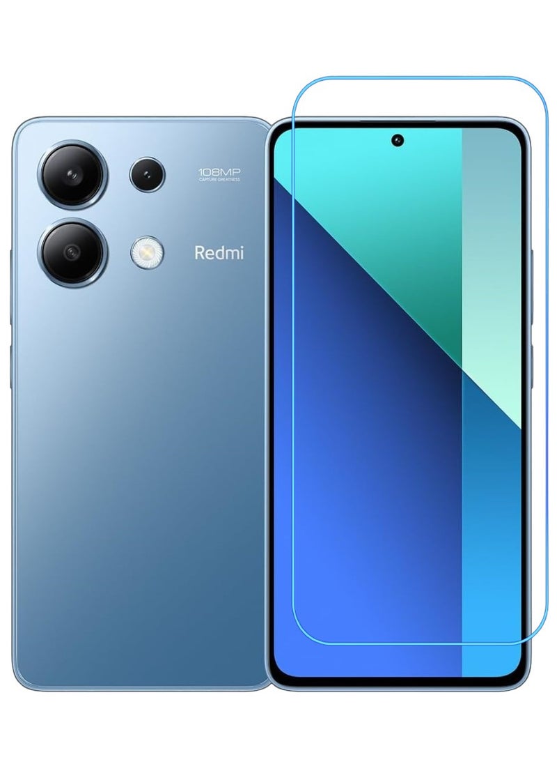 ACLIX Antistatic ESD Dustproof Premium Quality High Definition Clear Tempered Glass Screen Protector Designed For Xiaomi Redmi Note 13 - Image 1