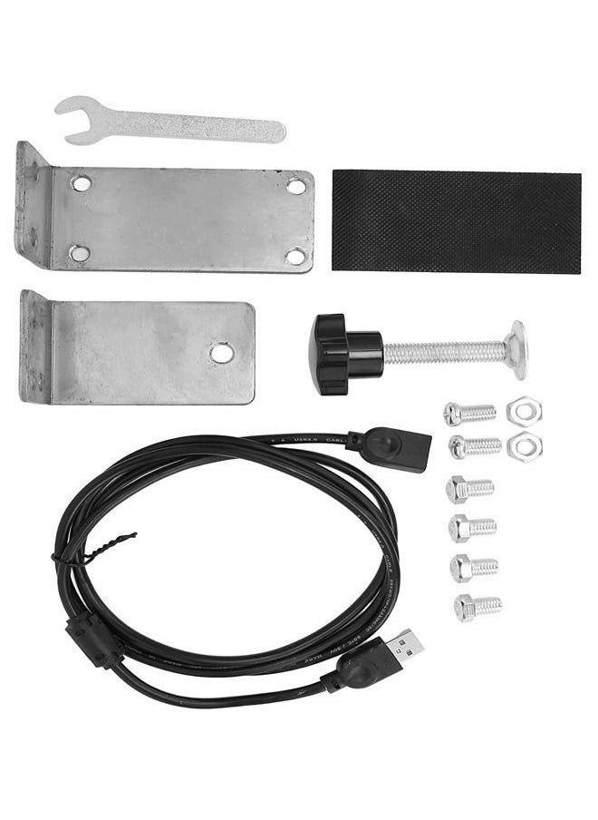 fashionhome - Handbrake Mounting Bracket USB 64 Bit for Windows PC System Replacement for Logitech G27 G25 G29 T500 T300 - Image 1