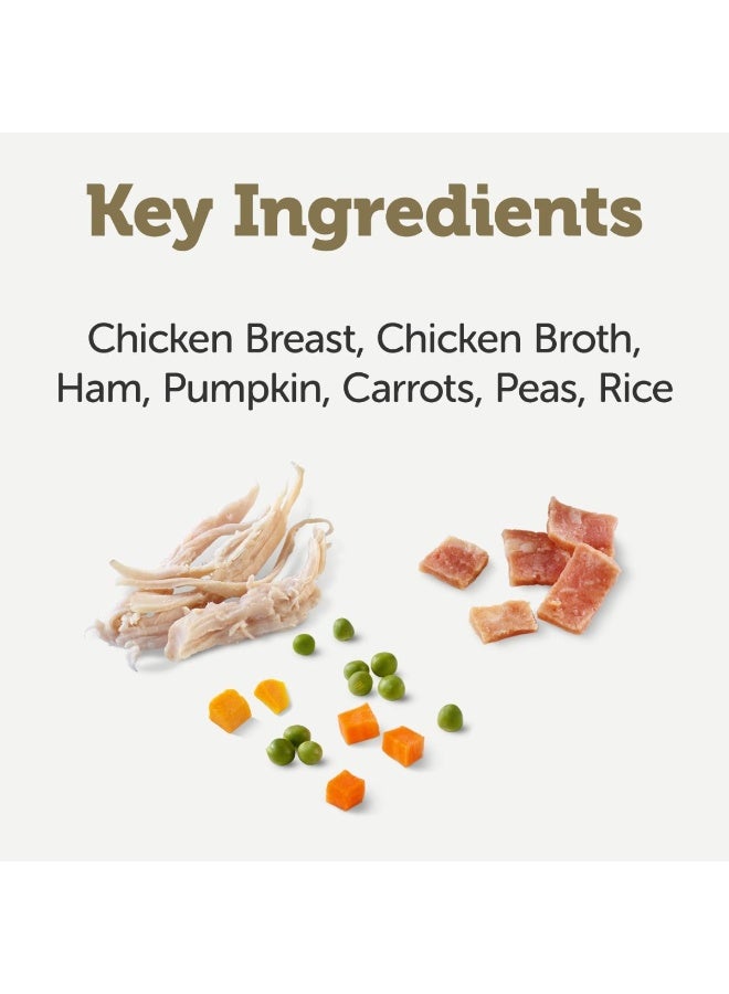 Applaws Taste Toppers in Broth Chicken with Ham & Vegetables Wet Dog Food 156g Tin - 12pcs - Image 3