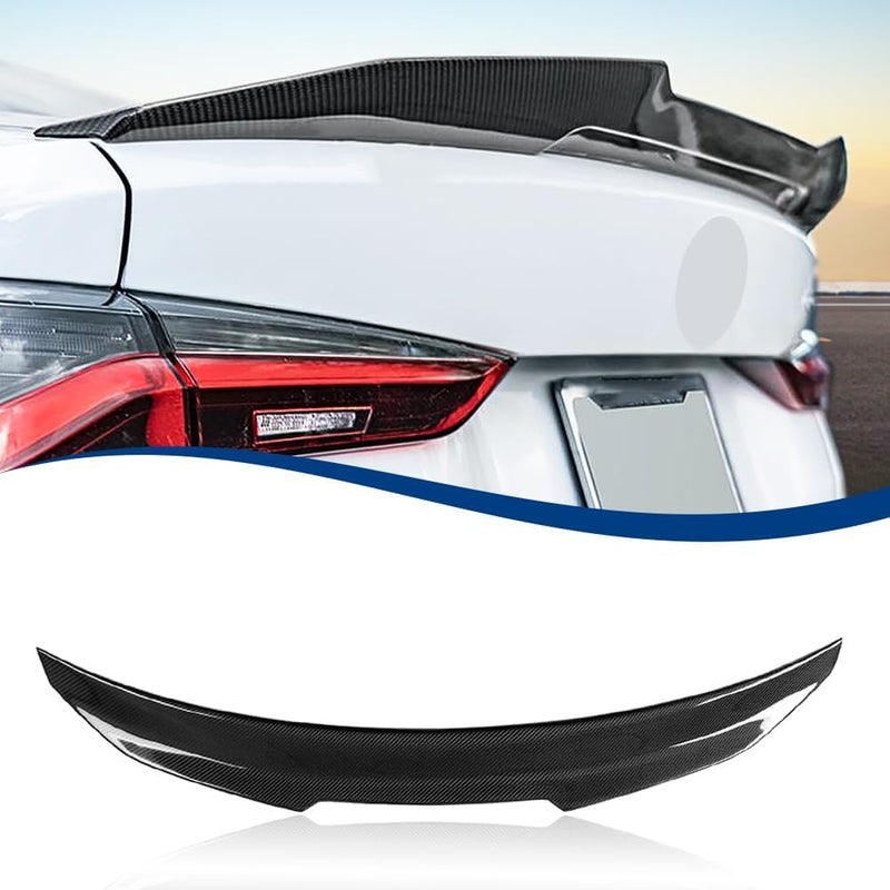XPHAZZ Real Carbon Fiber G82 / G22 Spoiler PSM-Style for 2021-2025 4-Series G22 Coupe / M4 G82 - Image 1