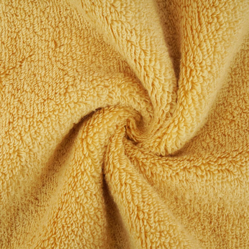 LUSH & BEYOND Face and Hand Towel Set of 6, 100% Cotton Towel for Men & Women 500 GSM Towel(Face Towel Size 13X13 inches) (Hand Towel Size 26X 14 Inches) (Light Yellow 29) - Image 5