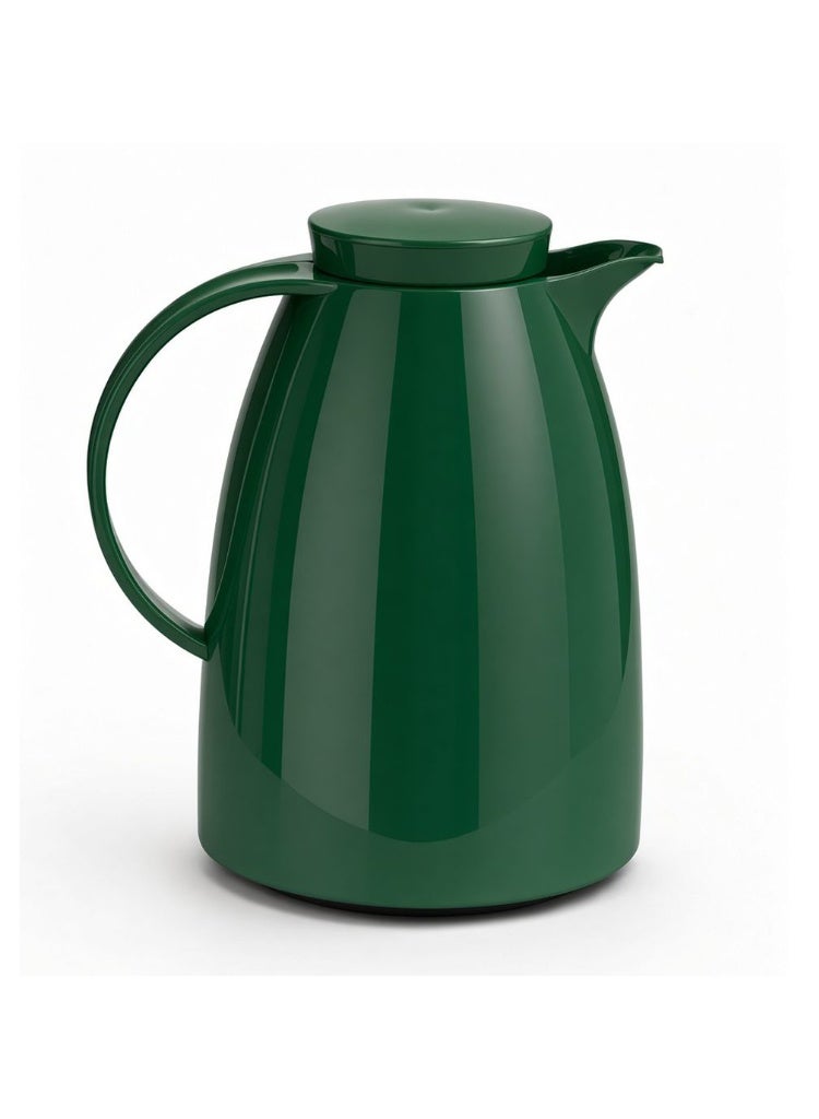 Thermos for tea and coffee, green, from Basurrah, 1 liter
