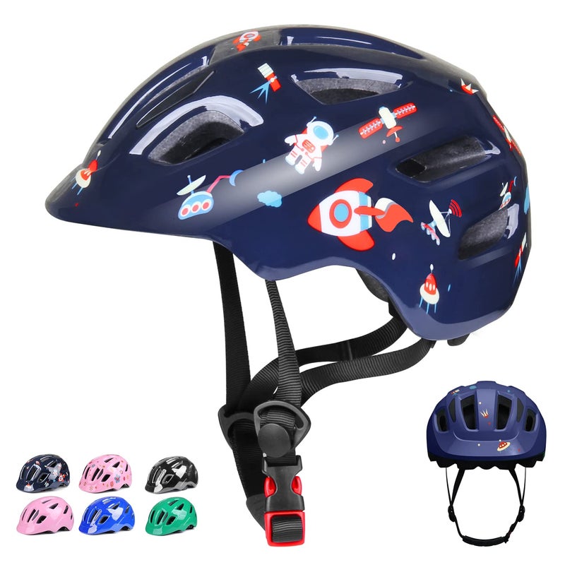 GLAF Baby Bike Helmet Toddler Helmets for 1 Year Old and up Infant Girls Boys Multi Sport Adjustable for Scooter Bicycle Kids Youth Child Skateboard Safety Cycling (XS, Astronaut) - Image 1