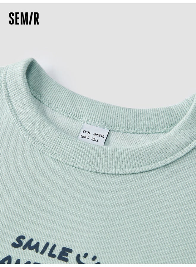 SEMIR Women's Sweatshirt With Front And Back Prints - Image 3