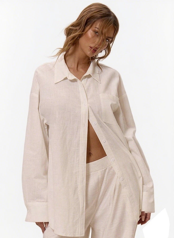 Realfrog Beach Blouse T-shirt Women Embroidered Half/Long Sleeve Swimsuit Cover Up Mini Beach Dress(S) - Image 1