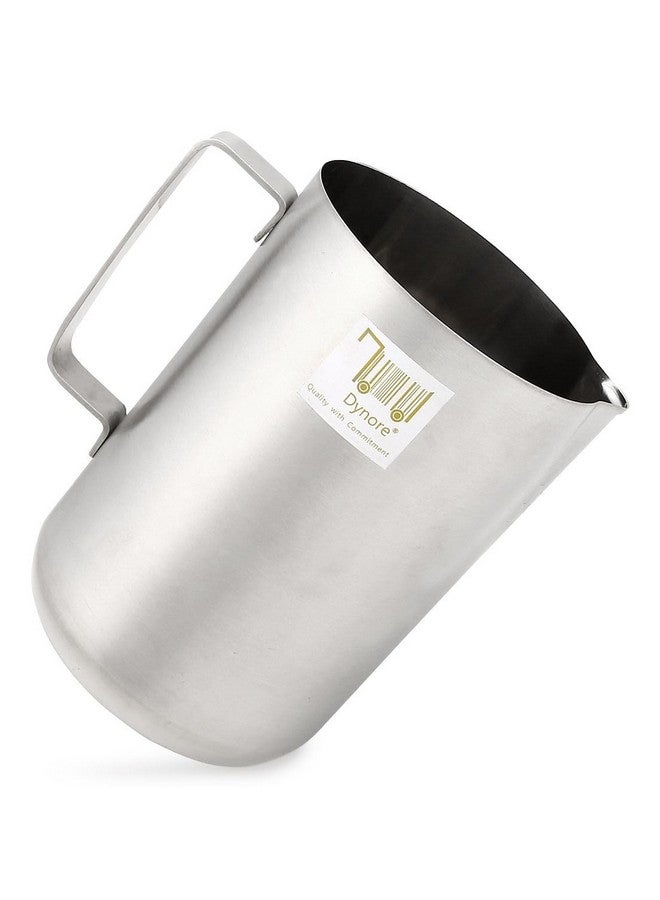 Dynore Stainless Steel Delux Milk Jug Matt Finish -1200 ml - Image 2