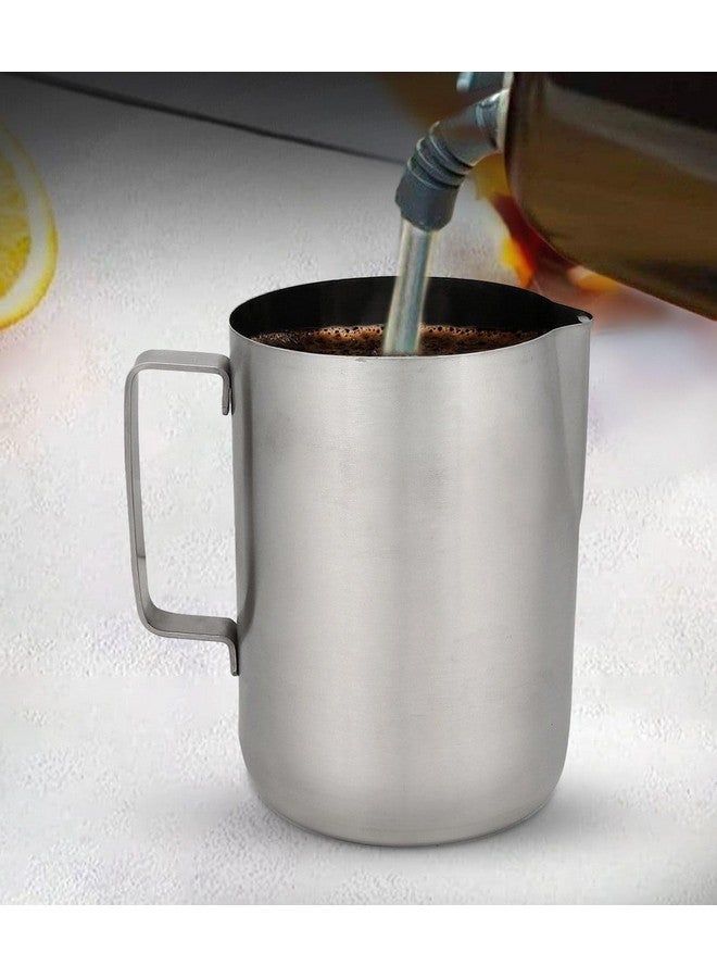 Dynore Stainless Steel Delux Milk Jug Matt Finish -1200 ml - Image 4