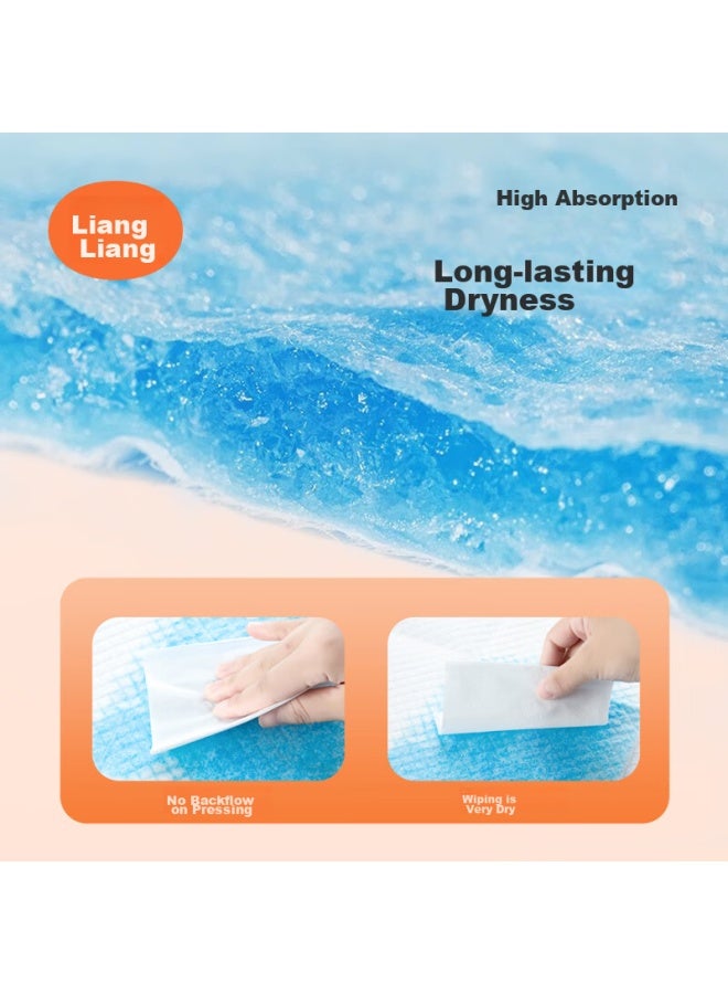 Liangliang Disposable Urine Pads, Mattress Pads, Baby Care Pads, Waterproof Diaper Pads, 450*600mm, 30 Pieces/pack - Image 2
