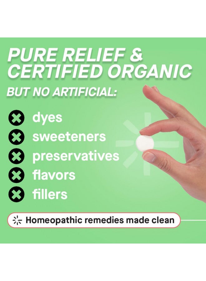 Genexa Allergy Care - 60 Tablets - Multi-Symptom Allergy Remedy - Certified Vegan, Organic, Gluten Free & Non-GMO - Homeopathic Remedies  - Image 2