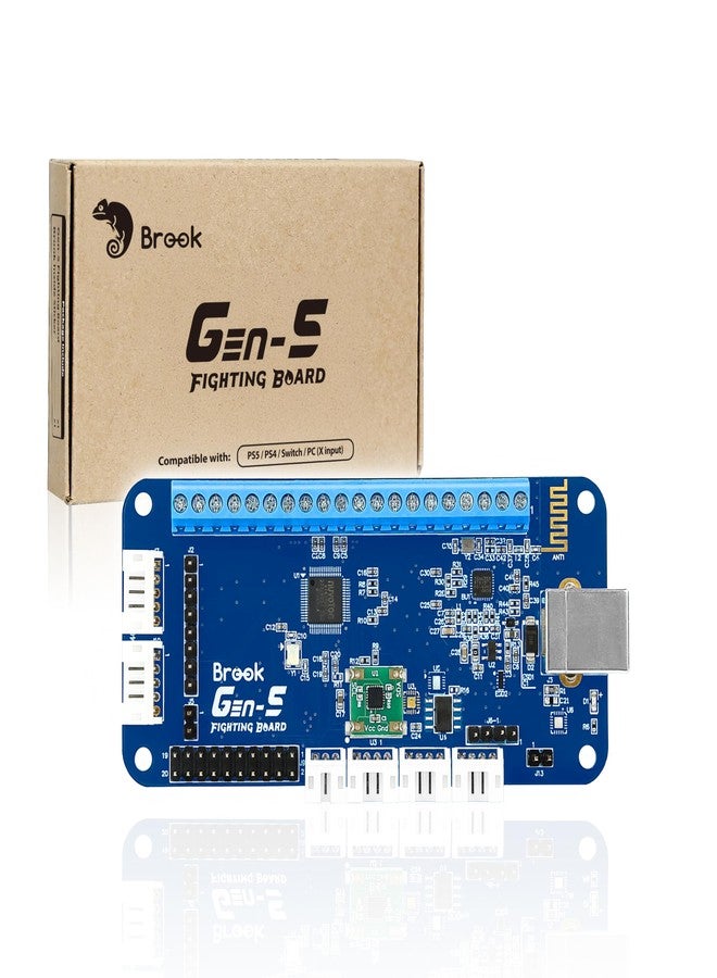 Brook Gaming GEN 5 Fighting Board - Multi-Platform Support for PS5, PS4, NS & PC - Ultra-Fast Input for Competitive Play - Image 1
