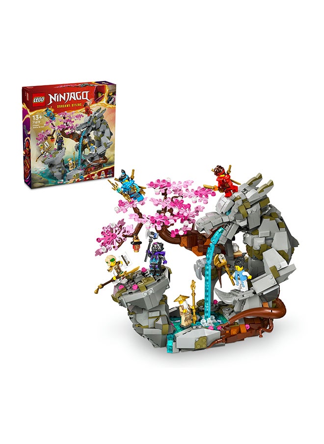 LEGO 71819 Ninjago Dragon Stone Shrine Ninja Toy Adventure Playset With 6 Minifigures, Kids’ Buildable Model For Play And Display, Birthday Gift For Boys And Girls Aged 13 Years Old And Over (1212 Pieces)  - Image 1