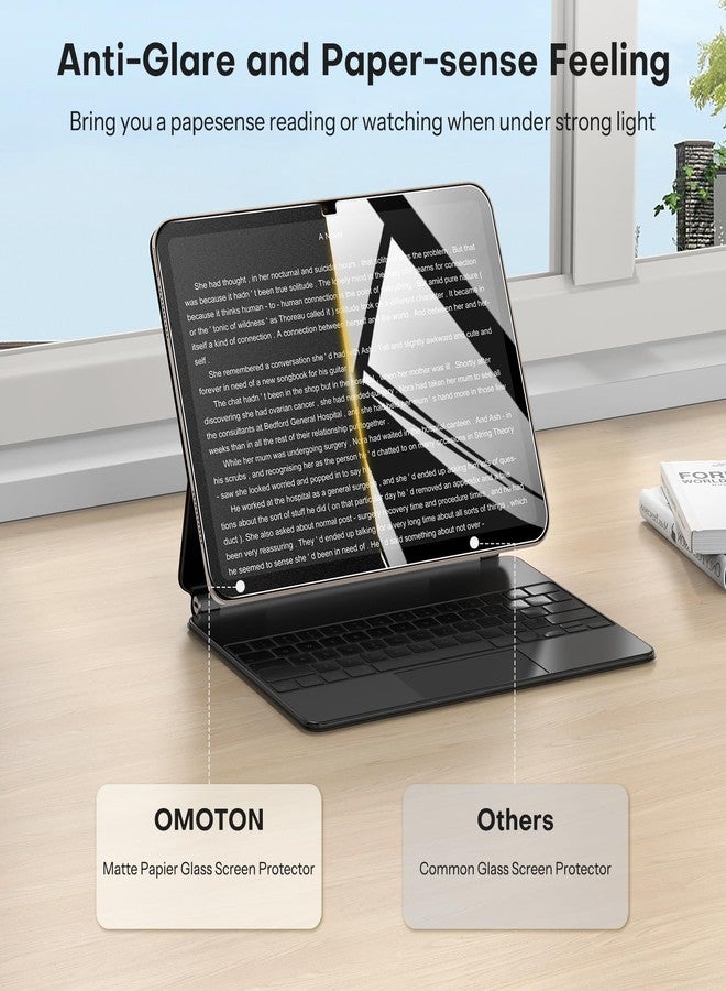 أوموتون واقي شاشة OMOTON عبوة من قطعتين متوافق مع iPad الجيل العاشر 10.9 بوصة (موديلات 2022) - Image 4
