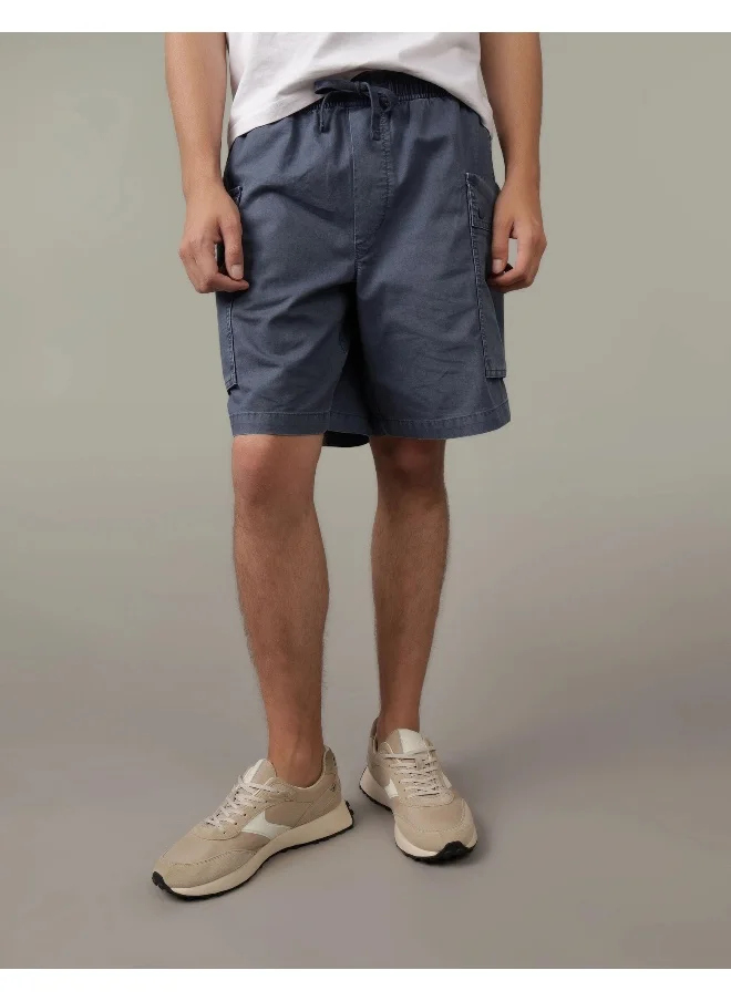 امريكان ايجل Linen Blend Cargo Shorts