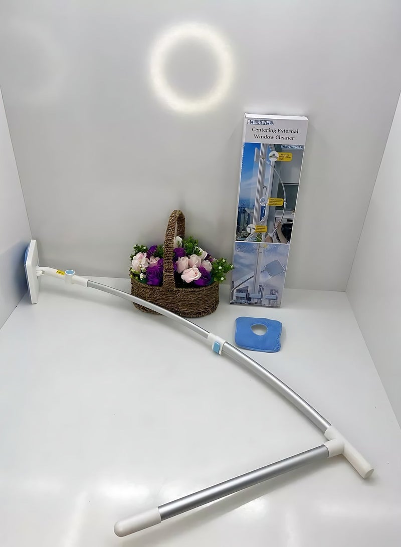 CME Curved Glass Wiper for Interior and Exterior Window Cleaning - Image 1