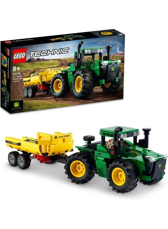 LEGO مجموعة بناء نموذج LEGO Technic John Deere 9620R 4WD Tractor 42136 (390 قطعة) - Image 5